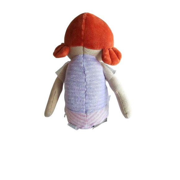 Demcado Redhead Girl 13” Plush Fabric Stuffed My First Doll Toy Lovey - Picture 3 of 4